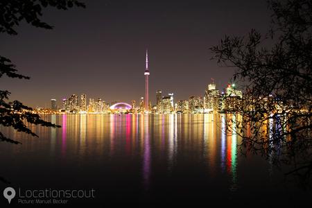 Skyline of Toronto from Toronto Island