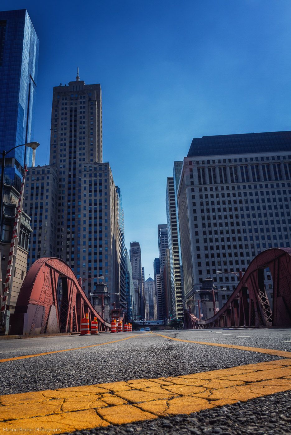 Street view Chicago, USA