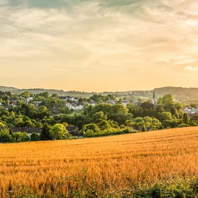 View to Oberpleis, Siebengebirge, Germany