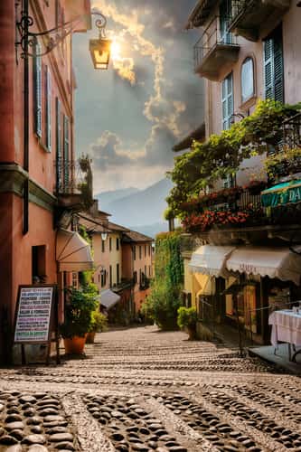 Bellagio - scalinata serbelloni