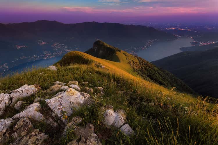 View from Murelli Mountain
