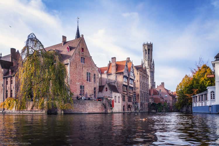Typical view of Bruges