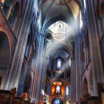 Inside the Limburg Cathedral, Germany