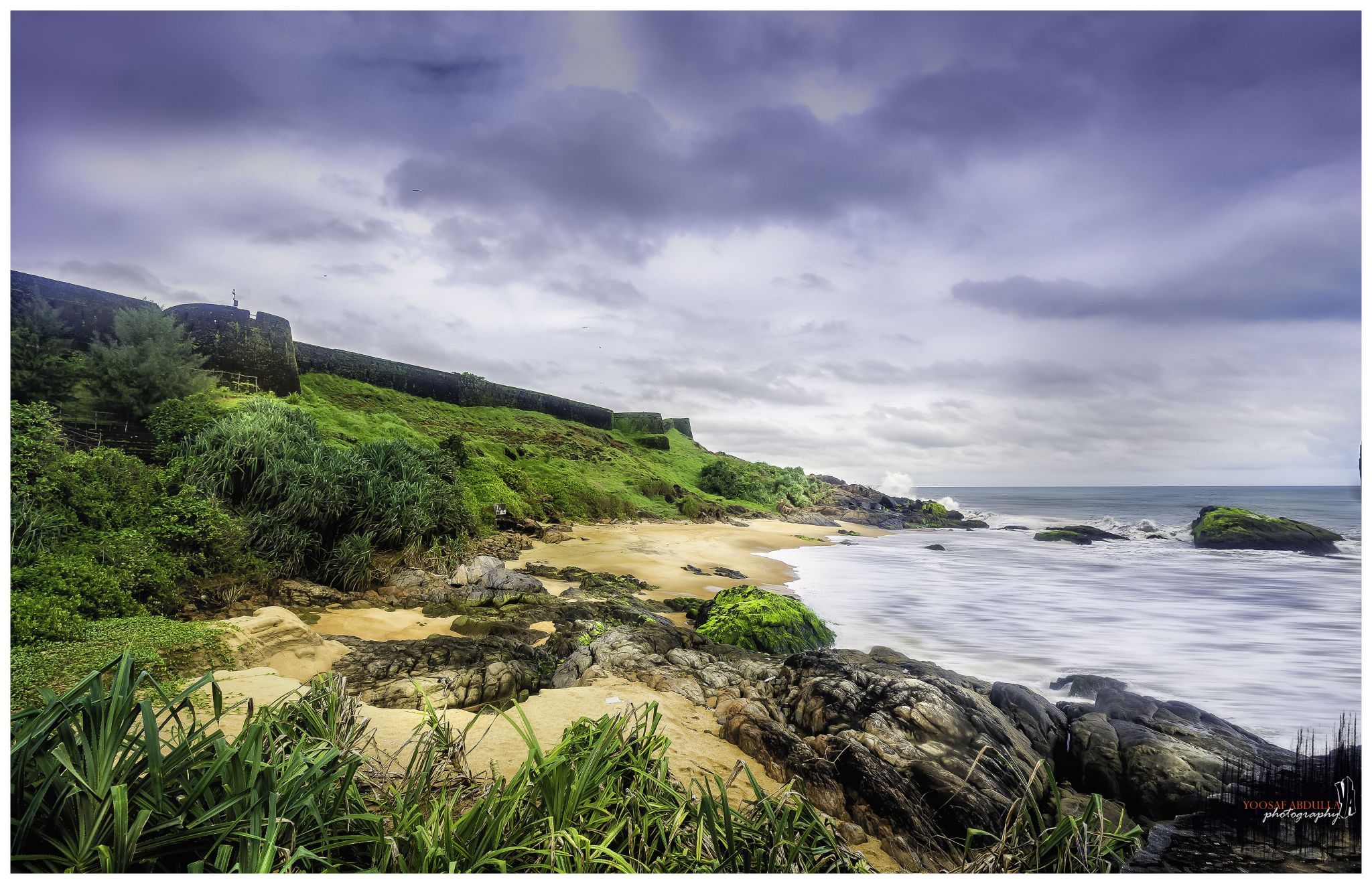 Bekal Fort Sea Side, India