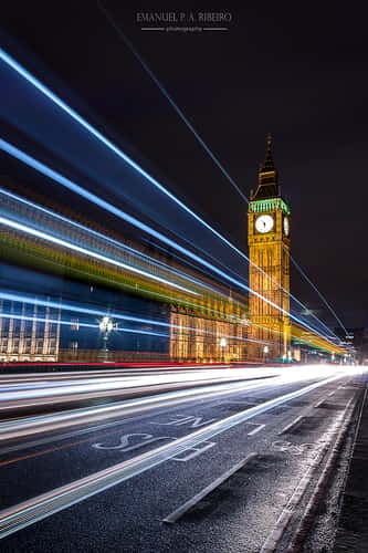 Big Ben from Westminster Bridge, London