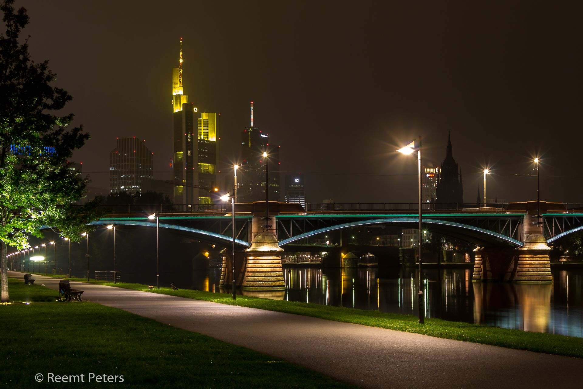 Frankfurt am Main, near Flößerbrücke, Germany