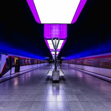 Metro Station, HafenCity Universität Hamburg, Germany