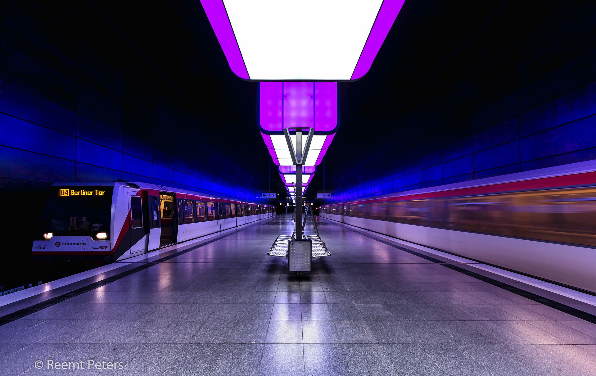 Metro Station, HafenCity Universität Hamburg, Germany