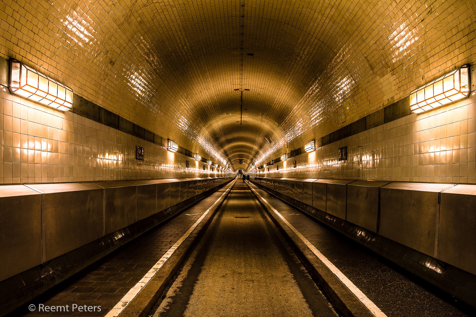 Old Elbe Tunnel, Hamburg, Germany