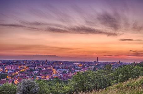 Panoramic view over the Oradea