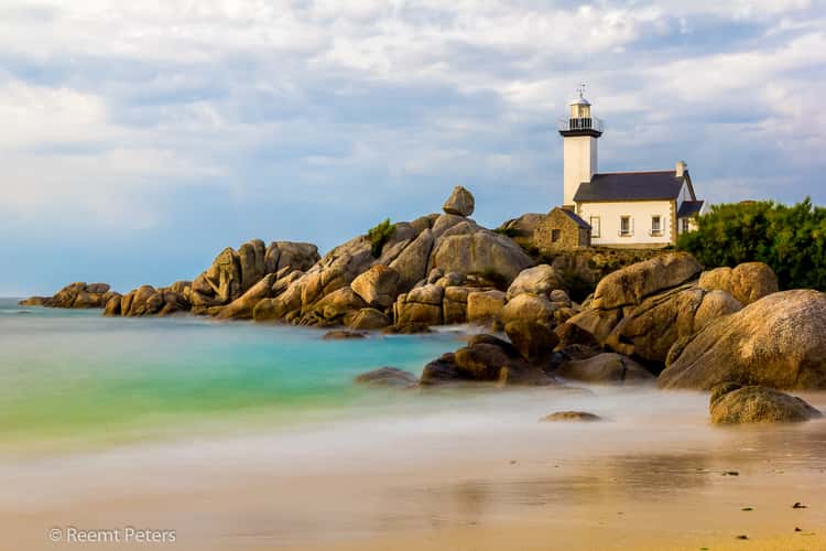 Lighthouse of Pontusval (Phare de Pontusval), Brittany