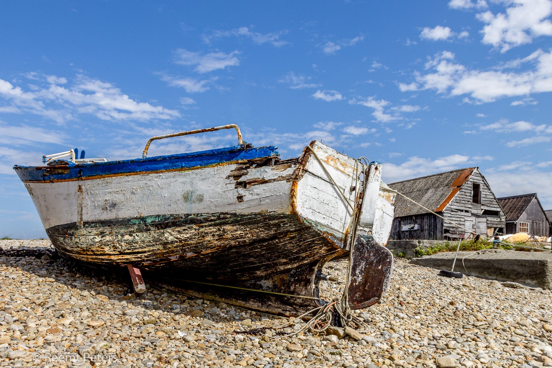 Rusty ships, France