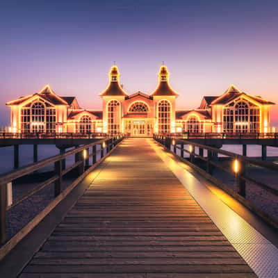 Sellin Pier front view, Germany