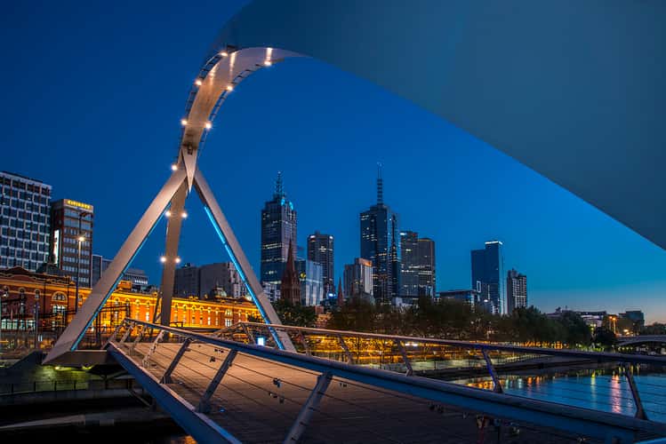 Southbank Promenade Melbourne