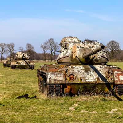 Tank cemetery, Soegel, Germany