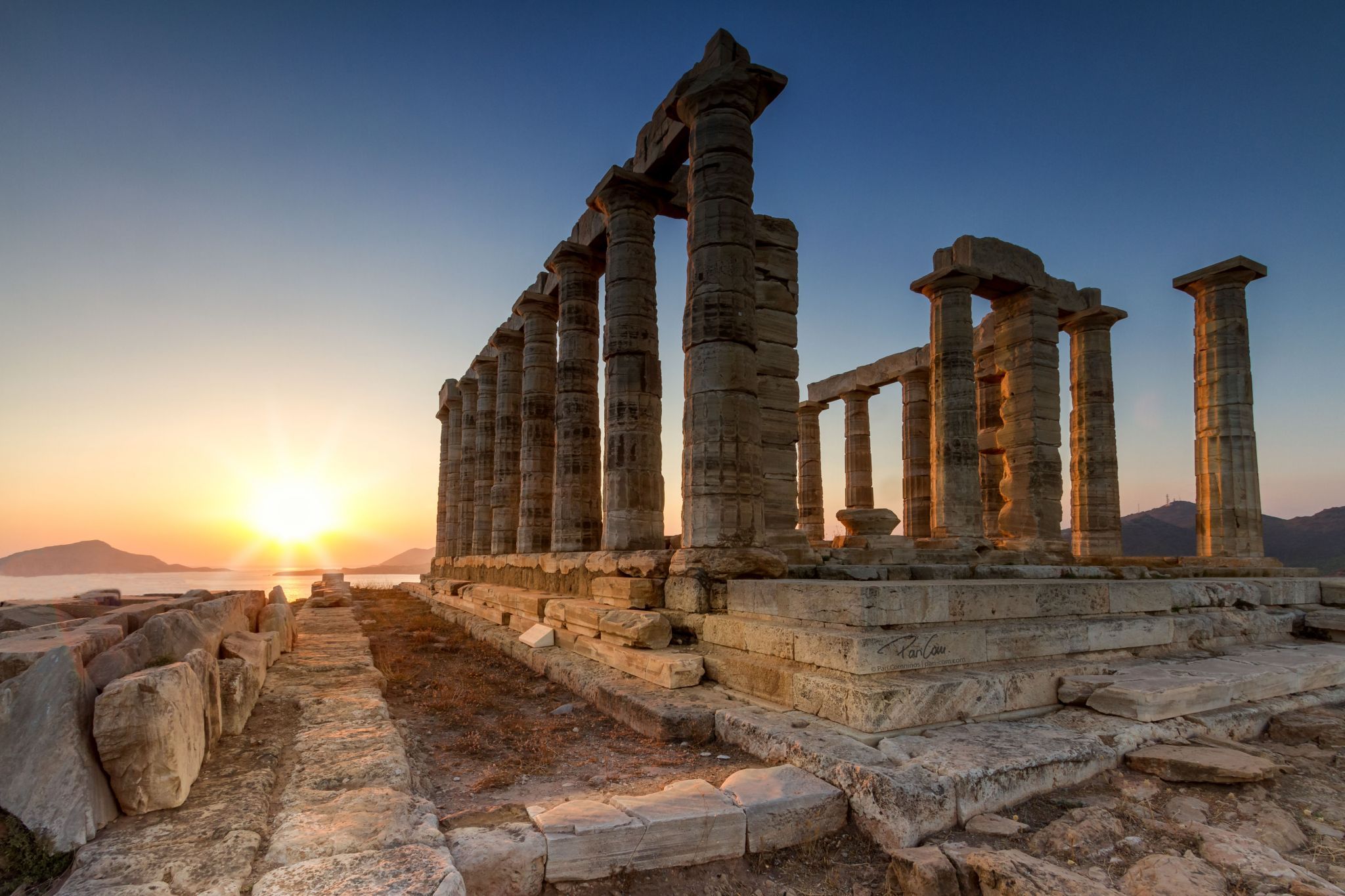 Cap Sounion, Athens, Greece