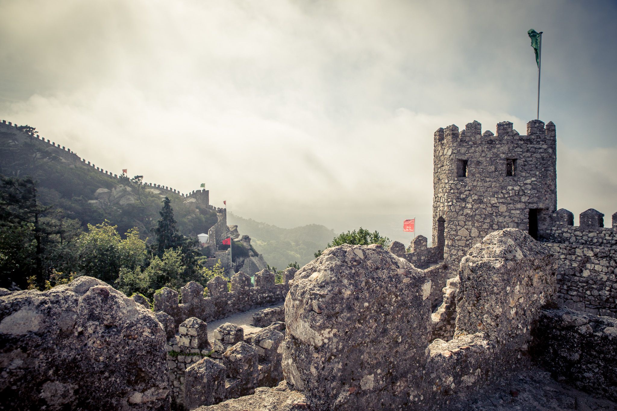 Castelo dos Mouros, Sintra, Portugal