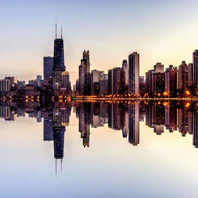 Chicagos Reflection, USA