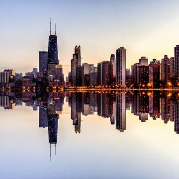 Chicagos Reflection, USA