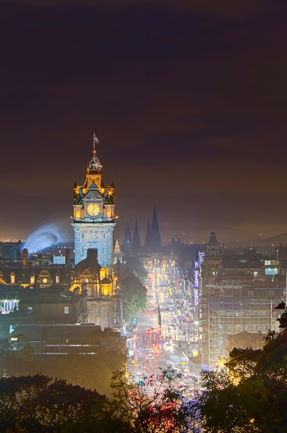 The Balmoral on Princes Street, Edinburgh, United Kingdom