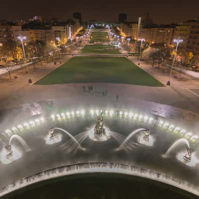 Luminous Fountain, Lisbon, Portugal