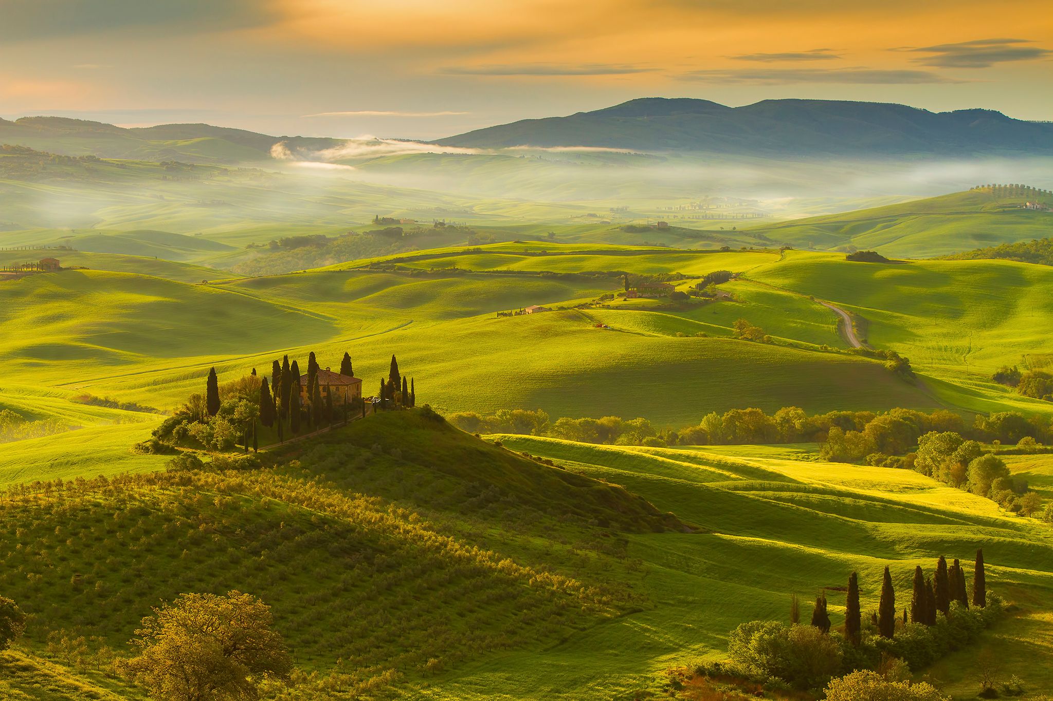 Podere Belvedere in the Val D'orcia Tuscany, Italy