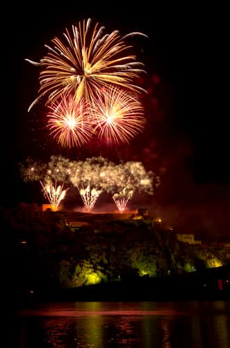 Rhein in Flammen