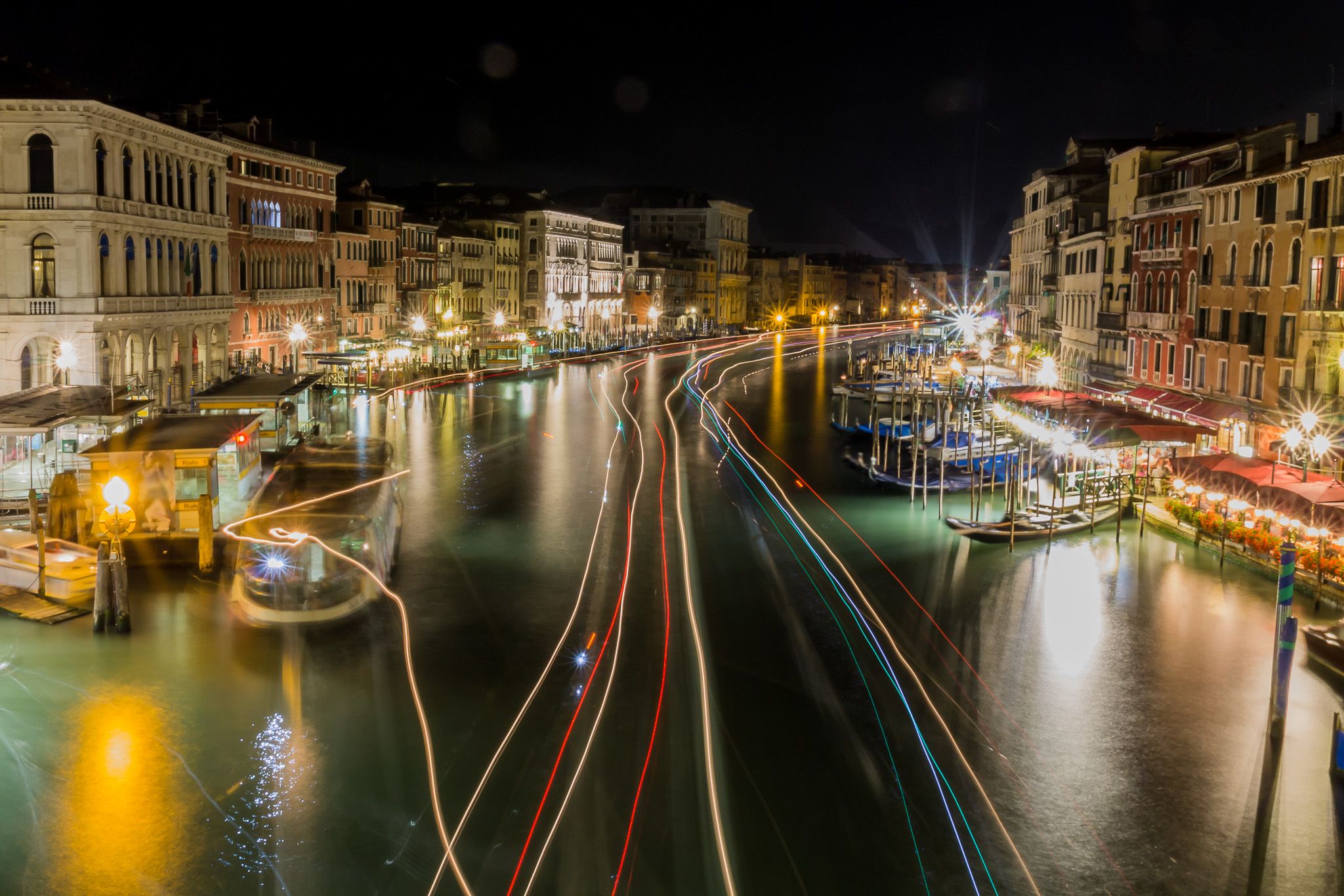 View from Rialto Bridge, Italy