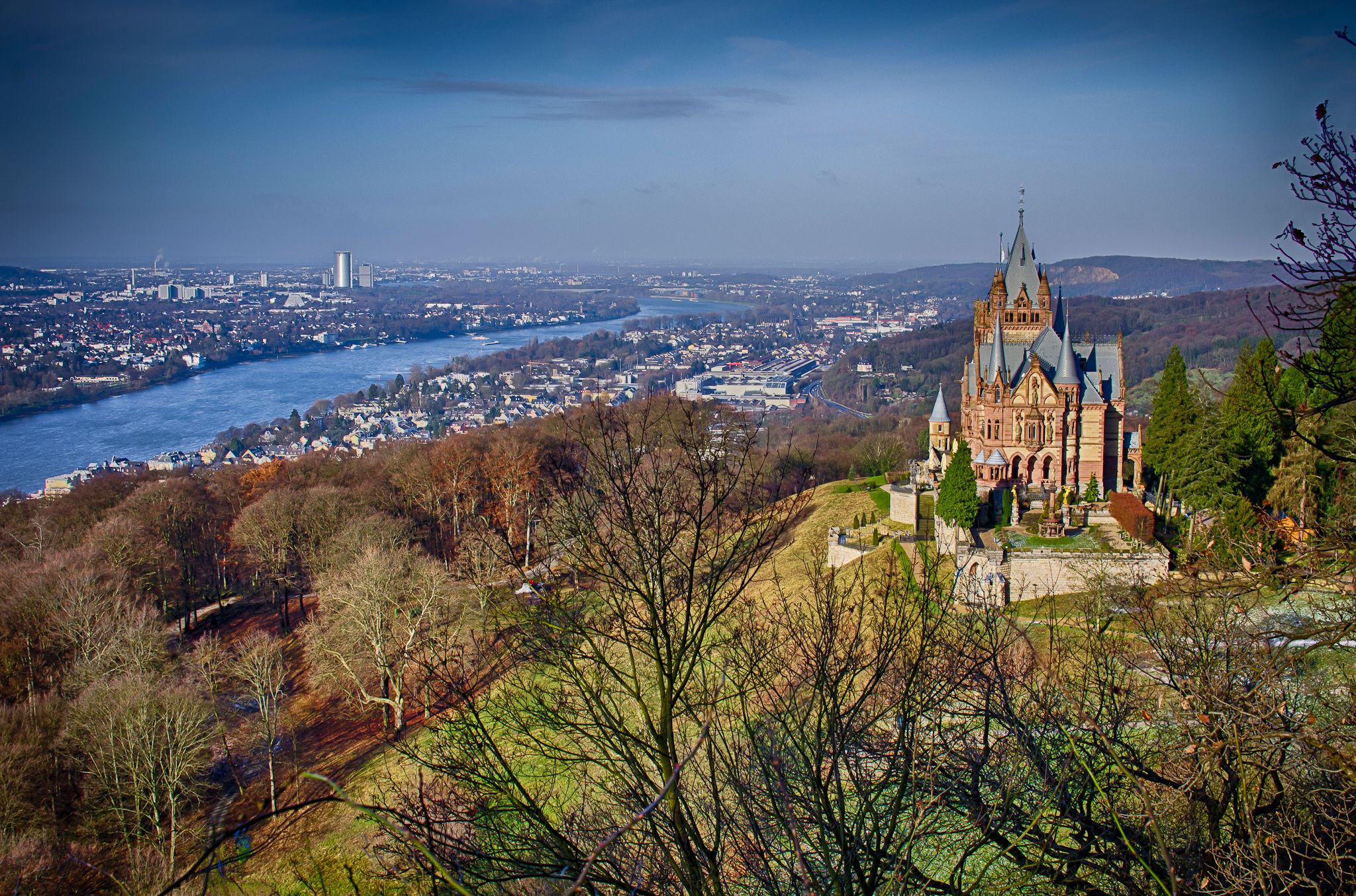 Drachenburg Castle, Drachenfels, Germany