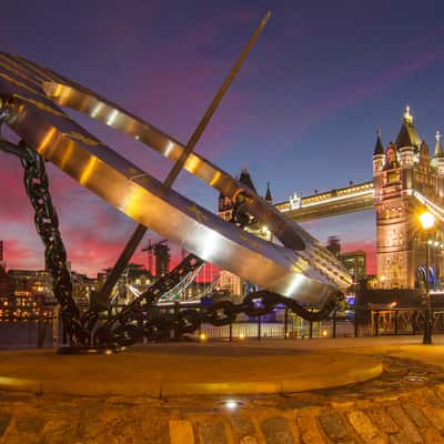 The Timepiece Sundial, London, United Kingdom