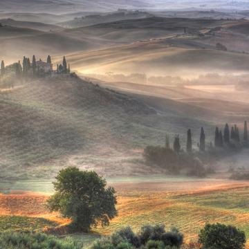Belvedere im Val d'Orcia, Italy