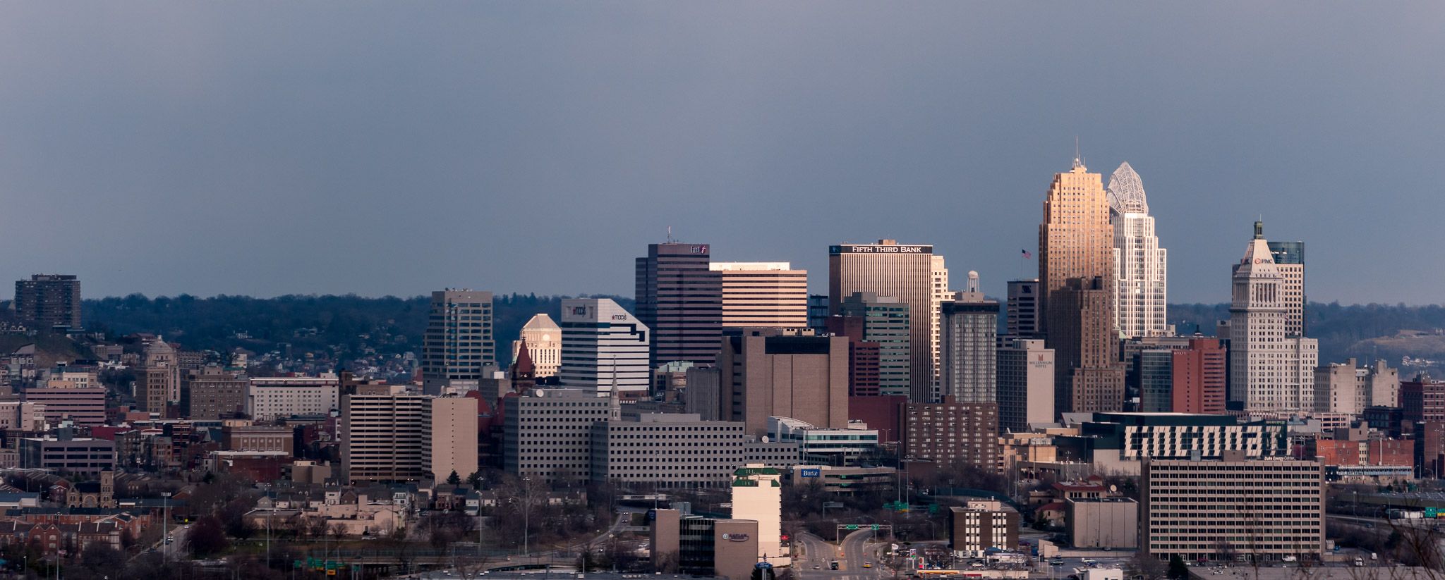 Cincinnati Skyline from Price Hill, USA