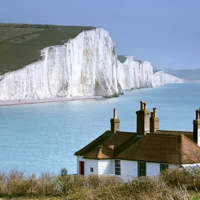 Coastguard Cottages and The Seven Sisters, United Kingdom