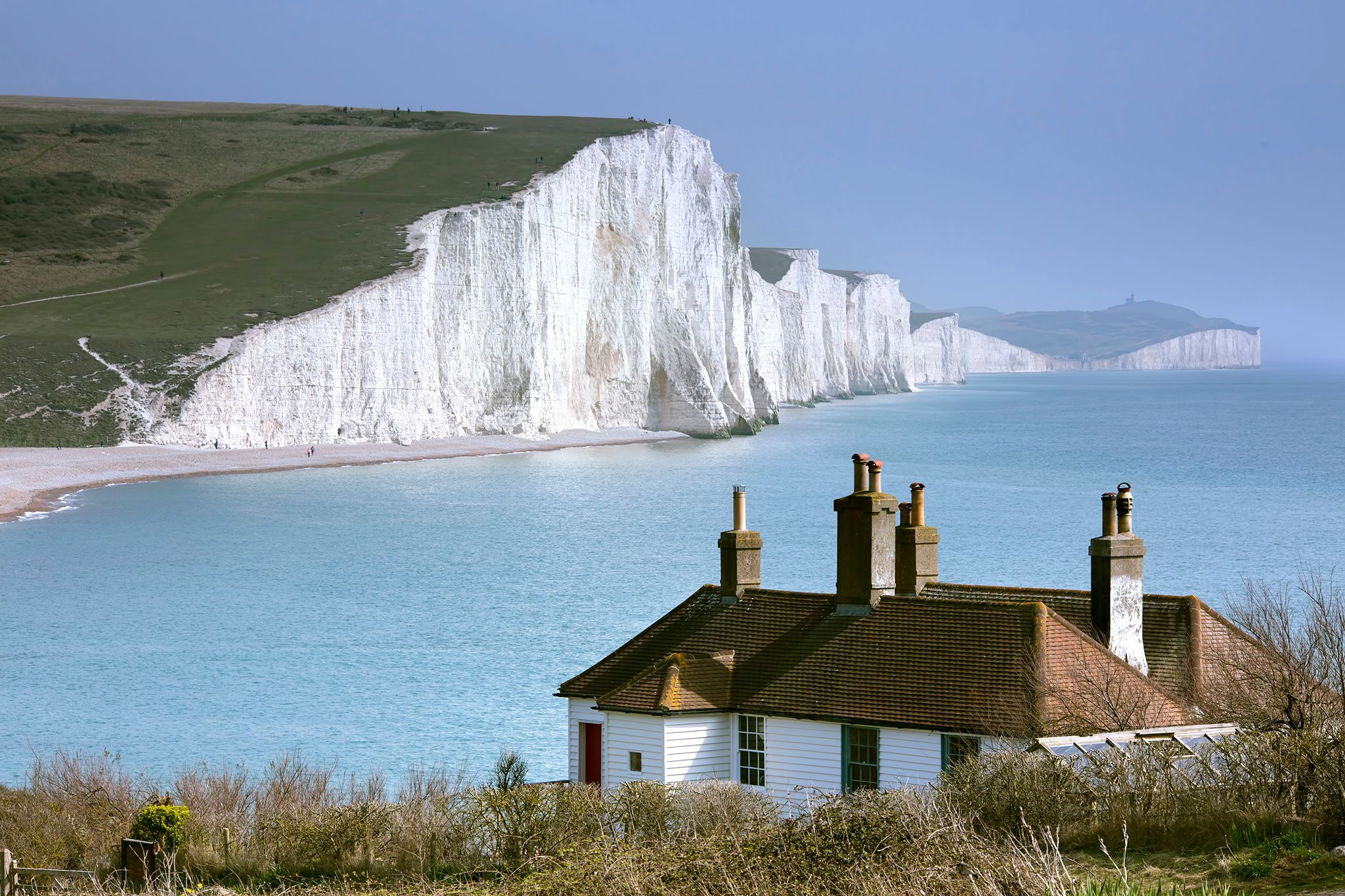 Coastguard Cottages and The Seven Sisters, United Kingdom