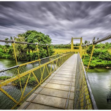 Dubare Yellow Bridge, India