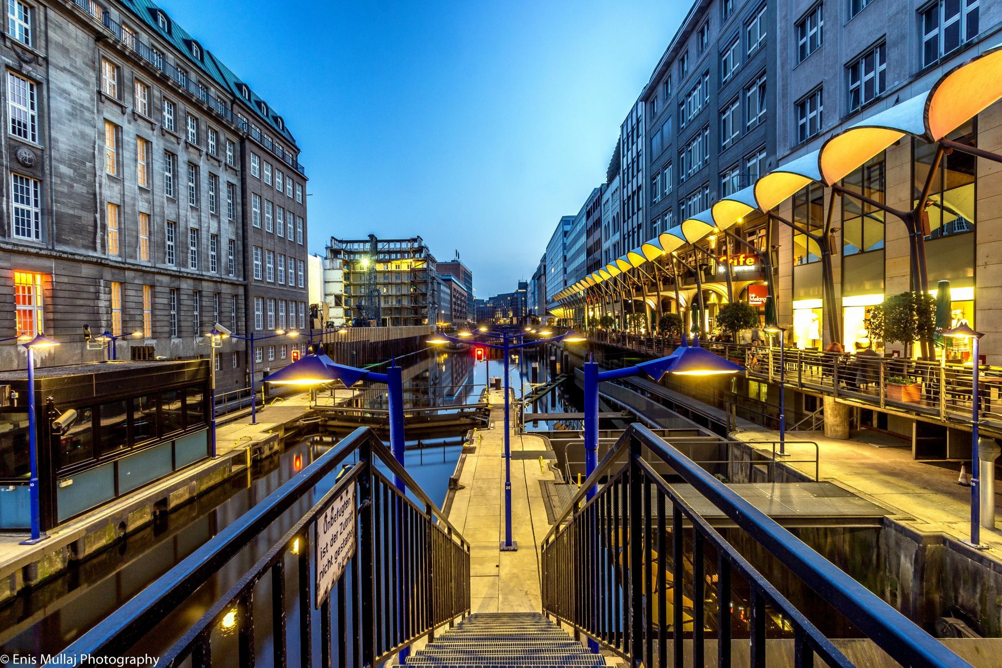 Hamburg Jungfernstieg, Germany