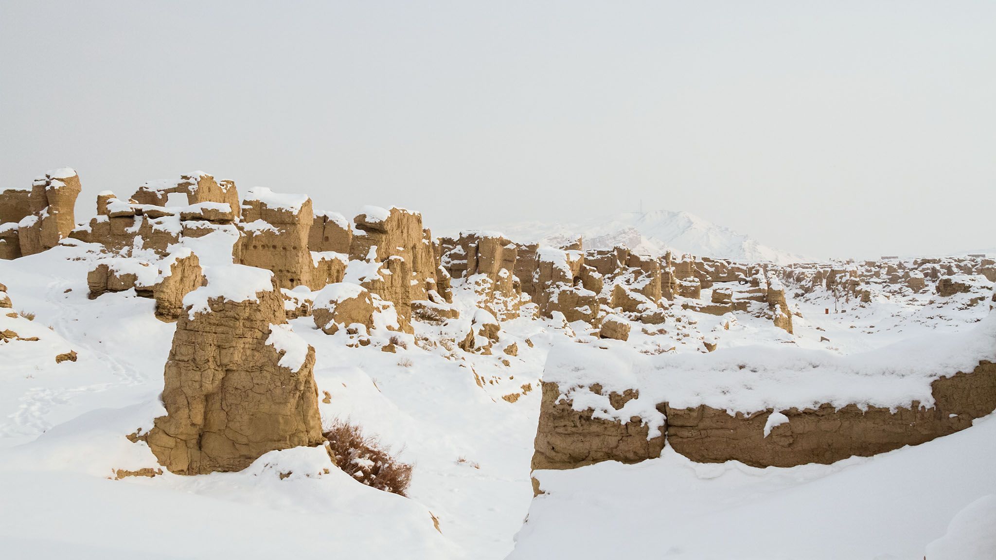 Jiaohe Ruins, Turfan, China