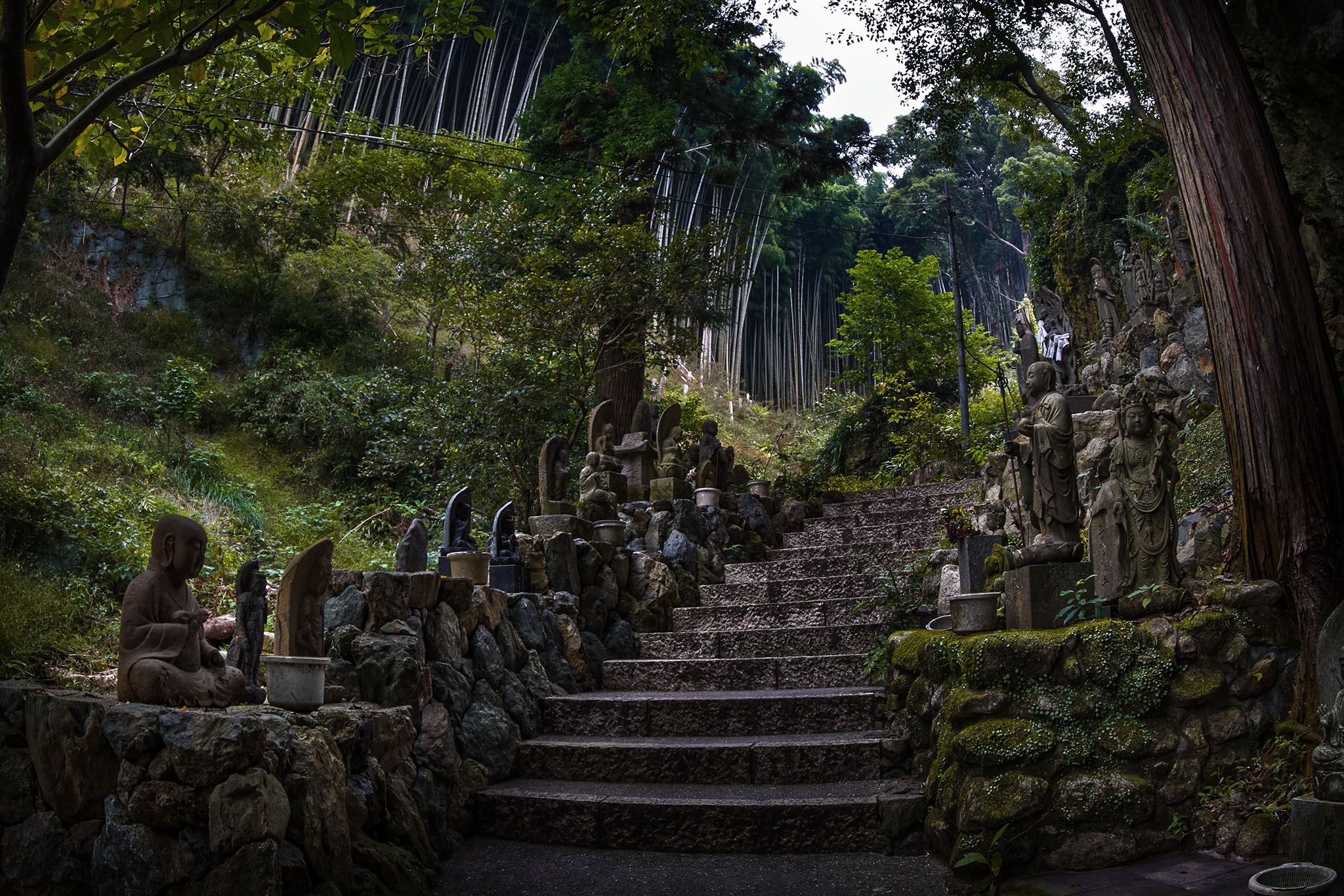 Kido Buddhist mountain temple complex, Sasaguri Kyushu, Japan