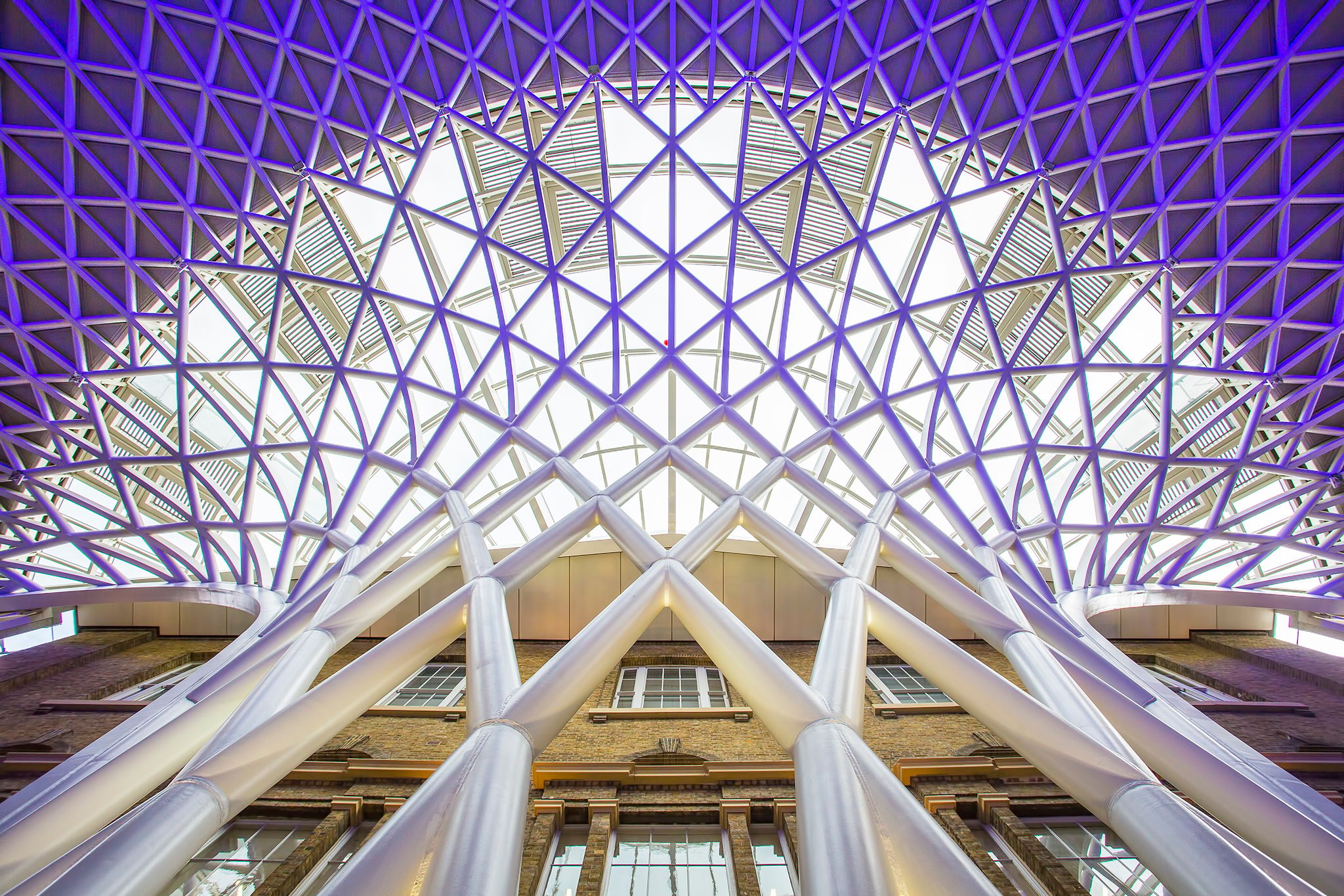 Entrance Hall at King's Cross Main Line Station, London, United Kingdom