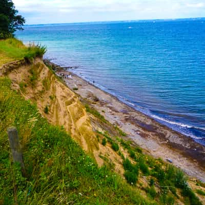 Landscape of Hermannshöhe near Travemünde, Germany