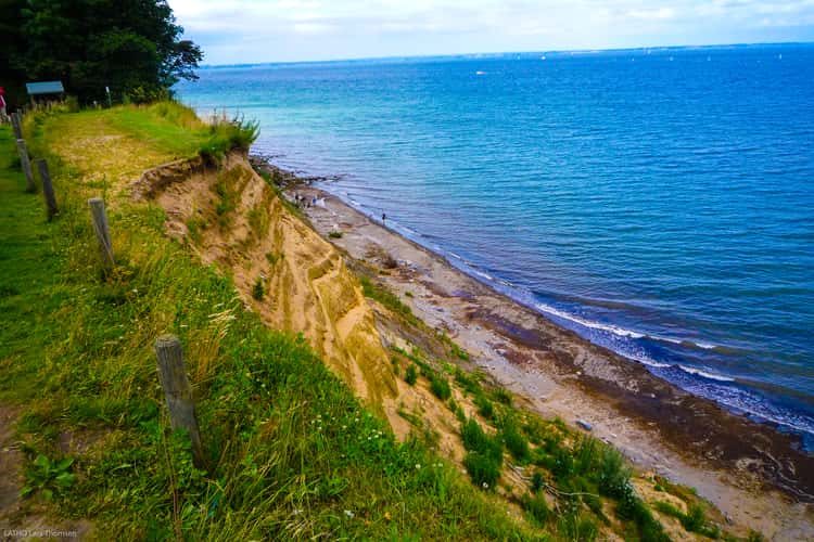 Landscape of Hermannshöhe near Travemünde