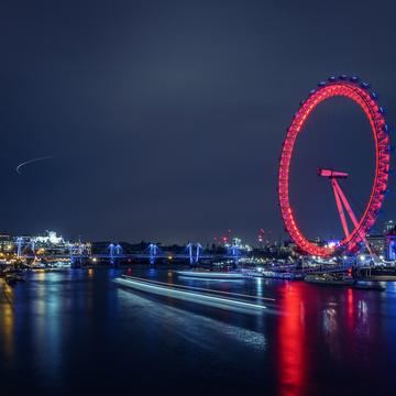 London Eye from Westminster Bridge, London, United Kingdom