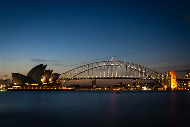 Sydney opera House and Harbour Bridge