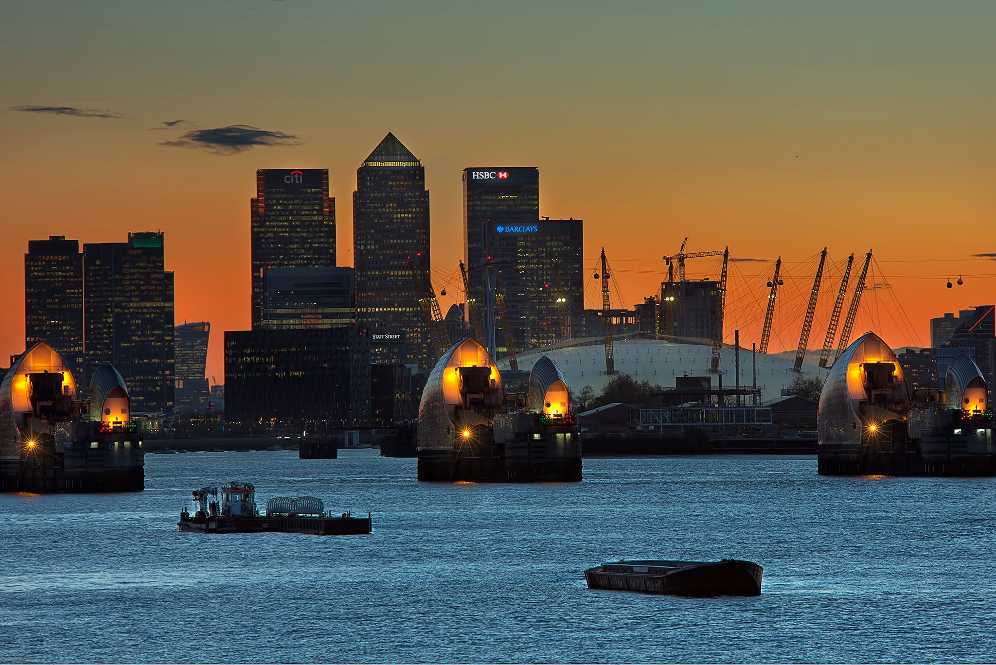 The Thames Barrier 2, London, United Kingdom