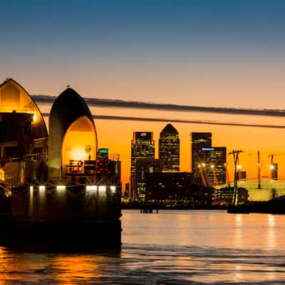 The Thames Barrier, London, United Kingdom