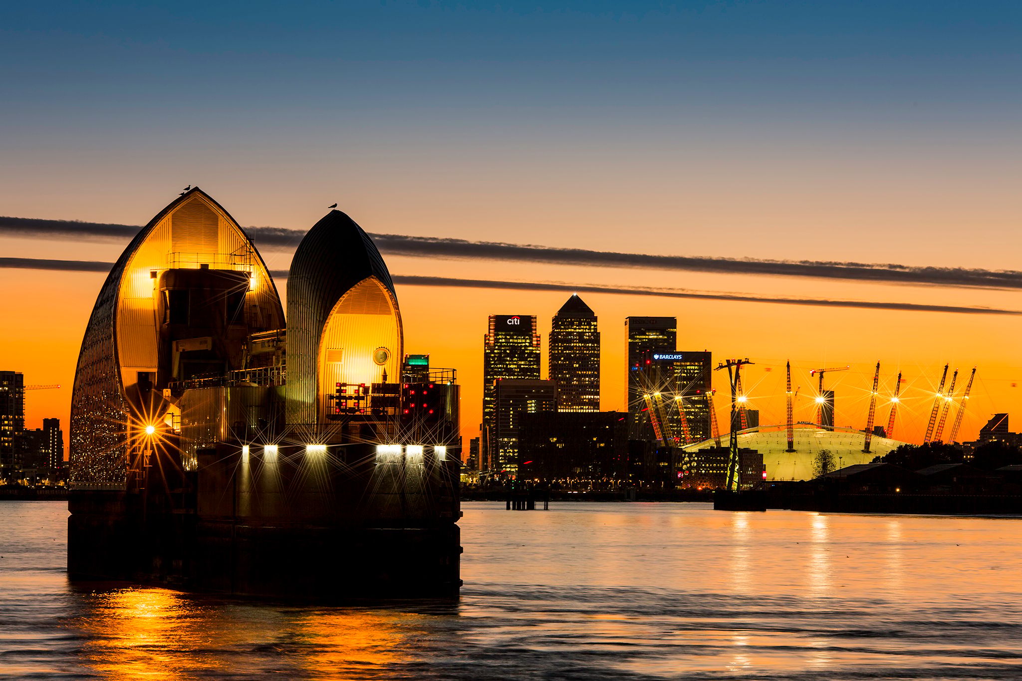 The Thames Barrier, London, United Kingdom