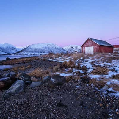 Tromsø - typical Norway House, Norway