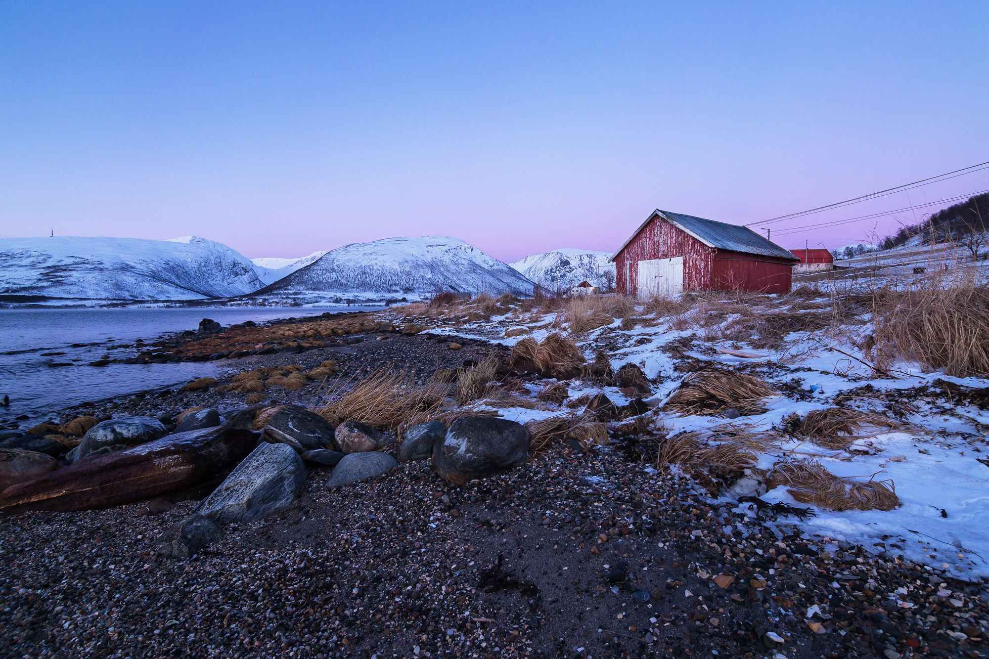 Tromsø - typical Norway House, Norway