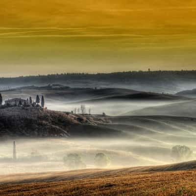 Val d'Orcia - Sunrise, Italy