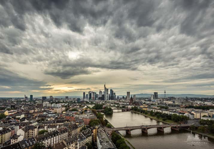 View from Main Plaza (Lindner Hotel), Frankfurt am Main